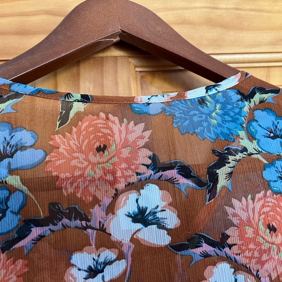 NWT-Aratta-Chiffon tunic-Medium - Picture 12 of 12